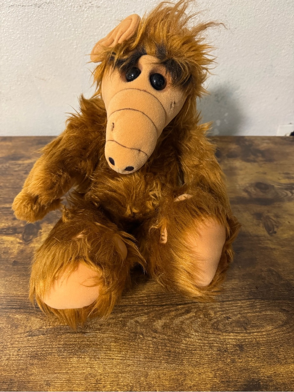 Vintage 1986 ALF Plush Doll Coleco Alien Productions